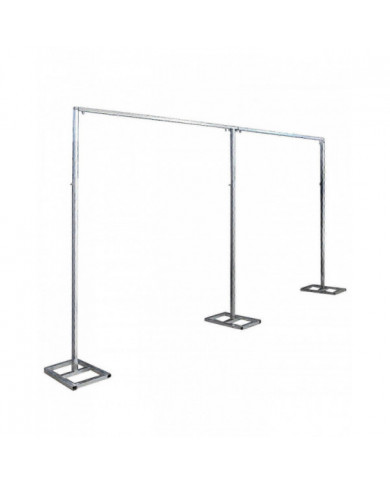 Cadre de décor de toile de fond de réception de mariage 6M