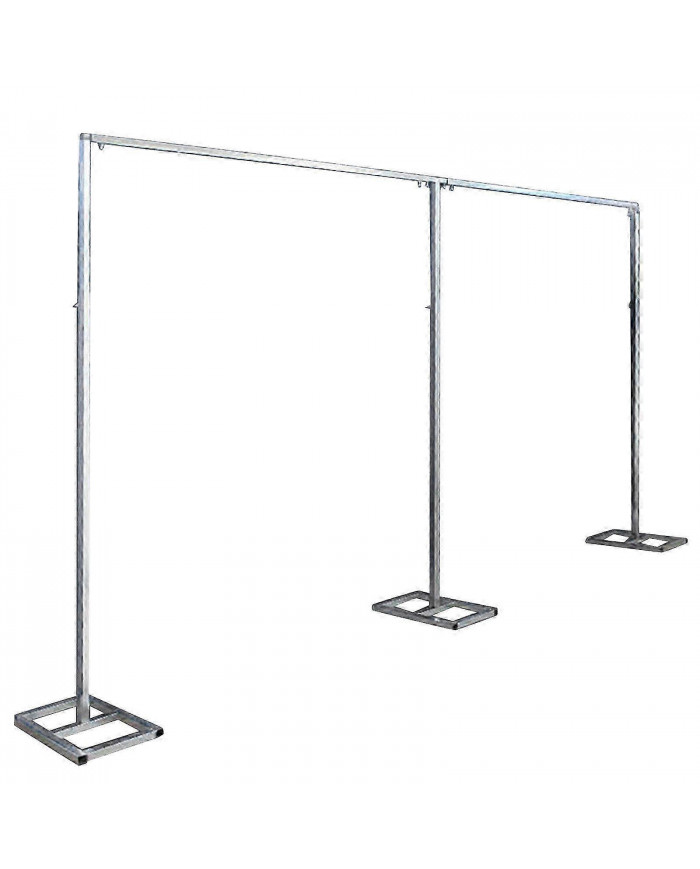 Cadre de décor de toile de fond de réception de mariage 6M