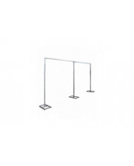 Cadre de décor de toile de fond de réception de mariage 6M