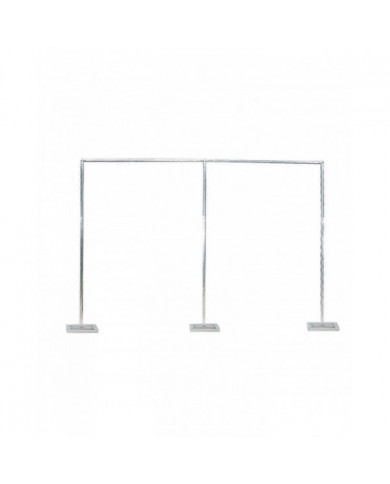 Cadre de décor de toile de fond de réception de mariage 6M