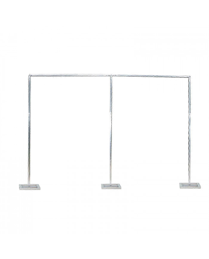 Cadre de décor de toile de fond de réception de mariage 6M