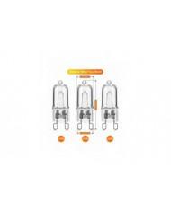 20 ampoules halogènes G9, lampes halogènes claires 25W dimmable, blanc chaud 2800K pour lustres, pendentifs, [...]