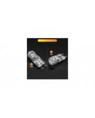 20 ampoules halogènes G9, lampes halogènes claires 25W dimmable, blanc chaud 2800K pour lustres, pendentifs, [...]