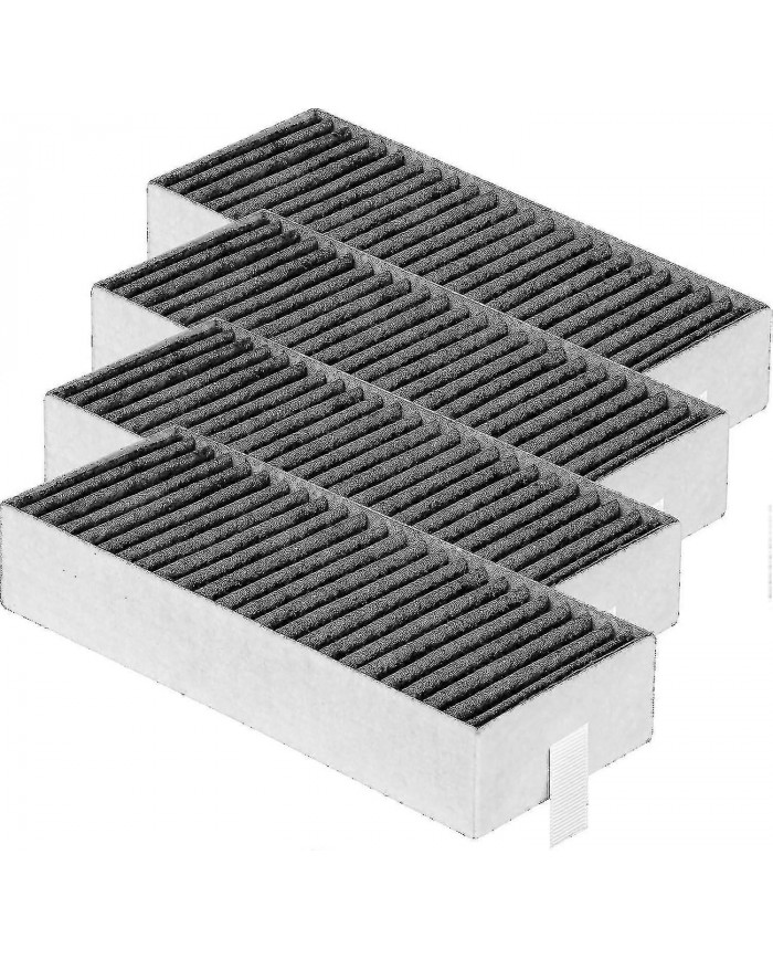2024 4pcs filtres à charbon actif pour hotte aspirante Siemens Hz9vrcr0 17004796 / Bosch Hez9vrcr0 17004805 / Neff [...]