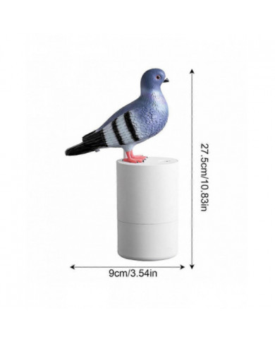 Pigeons Distributeur de savon pour oiseaux, distributeur automatique de savon pour les mains, lave-mains [...]