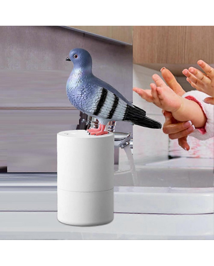 Pigeons Distributeur de savon pour oiseaux, distributeur automatique de savon pour les mains, lave-mains [...]