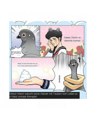 Pigeons Distributeur de savon pour oiseaux, distributeur automatique de savon pour les mains, lave-mains [...]