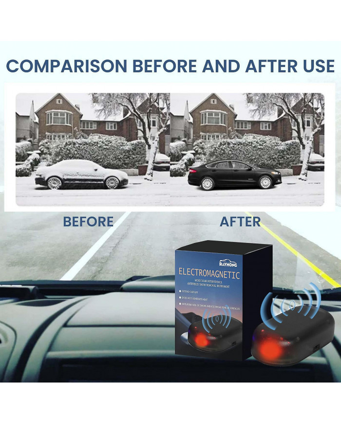 2pcs Voiture Déneigement Instrument Portable Mini Universel Suv Camion Véhicule Auto Fenêtre Verre Hiver [...]