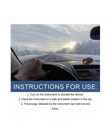 2pcs Voiture Déneigement Instrument Portable Mini Universel Suv Camion Véhicule Auto Fenêtre Verre Hiver [...]