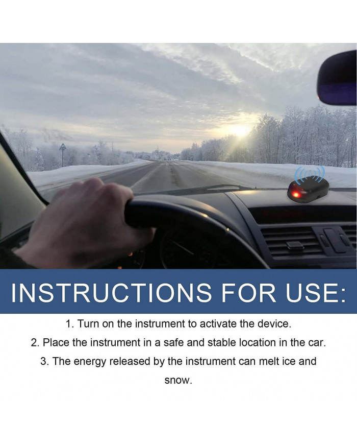 2pcs Voiture Déneigement Instrument Portable Mini Universel Suv Camion Véhicule Auto Fenêtre Verre Hiver [...]