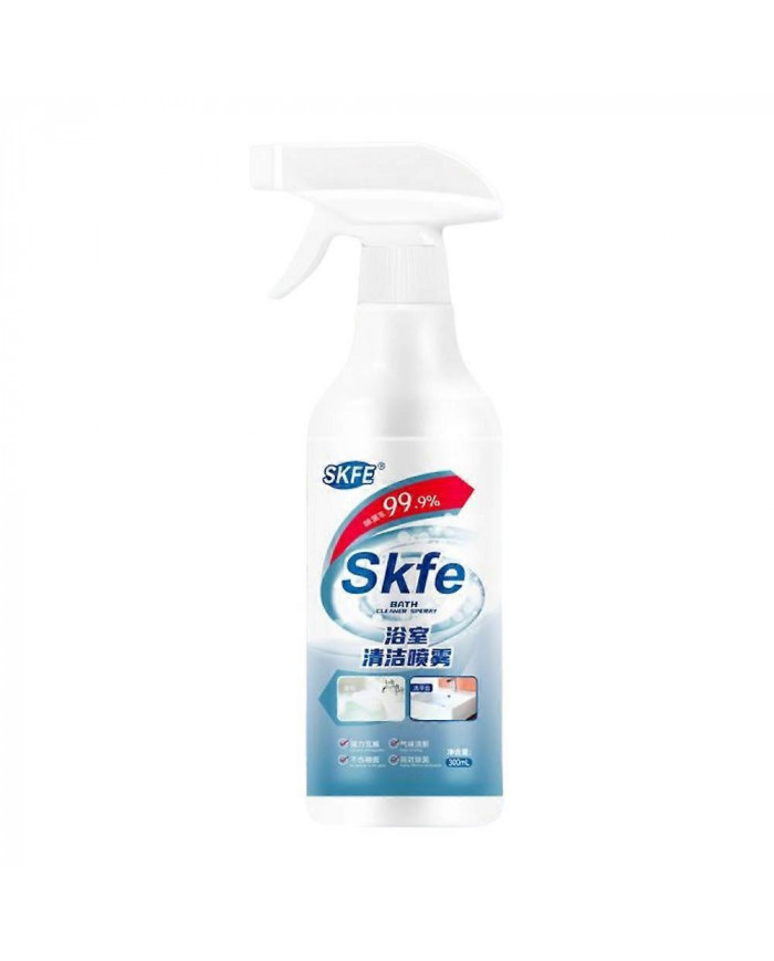 Spray nettoyant pour baignoire Skfe, spray nettoyant pour salle de bain Skfe, nettoyant pour taches tenaces