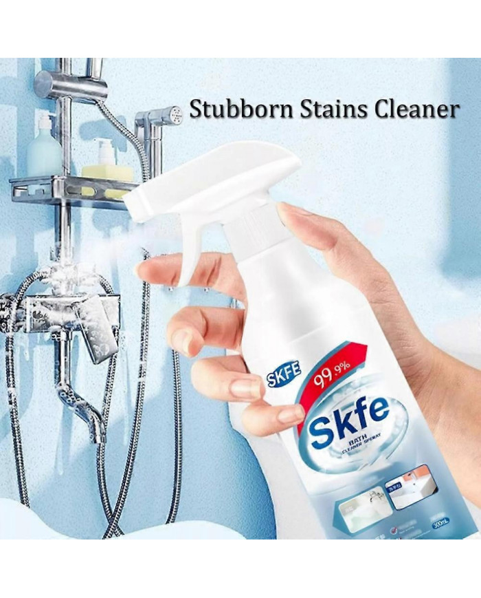 Spray nettoyant pour baignoire Skfe, spray nettoyant pour salle de bain Skfe, nettoyant pour taches tenaces