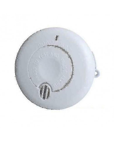 Fumée/incendie Alarmdetector Photoelectric 10 year Battery Certified - White