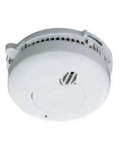 Fumée/incendie Alarmdetector Photoelectric 10 year Battery Certified - White
