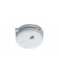 Fumée/incendie Alarmdetector Photoelectric 10 year Battery Certified - White