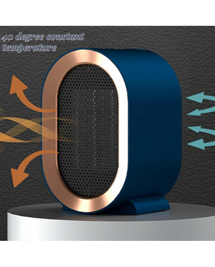 Chauffage à piles pour camping, chauffage d’appoint pour bureau, 3 réglages de chaleur, option de ventilateur [...]