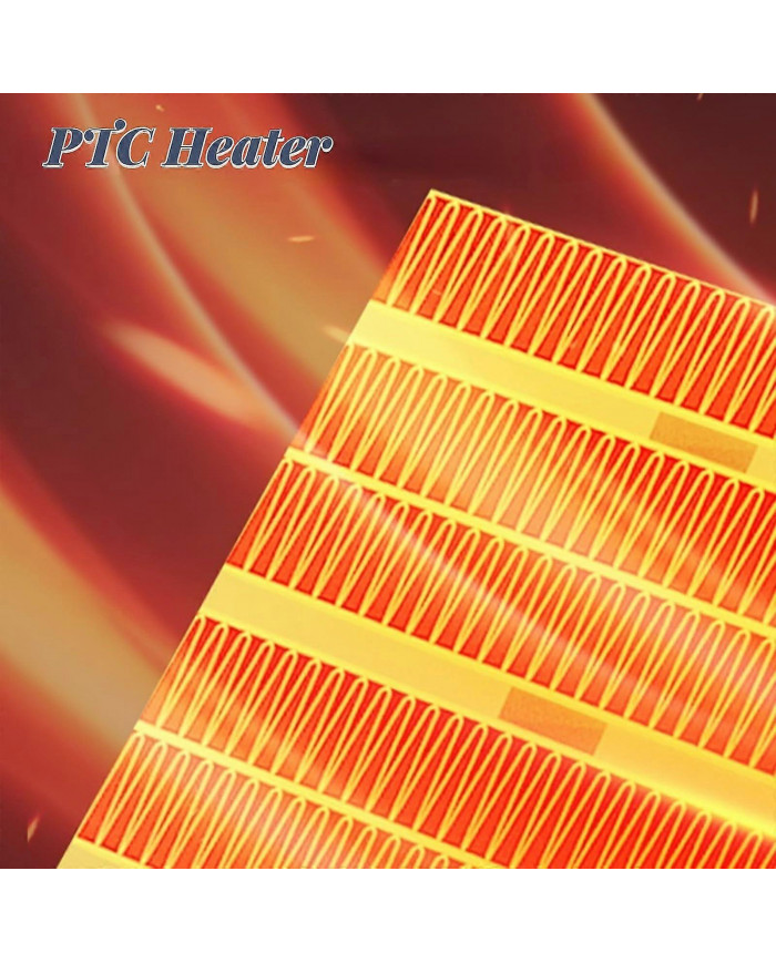 Chauffage à piles pour camping, chauffage d’appoint pour bureau, 3 réglages de chaleur, option de ventilateur [...]