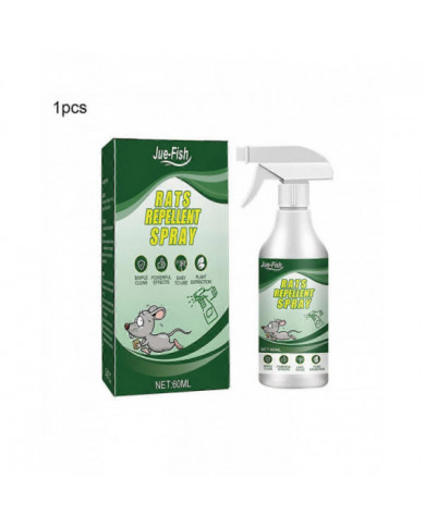 2024 Répulsif pour souris Spray à l’huile de menthe poivrée Formule à base de plantes Répulsif pour rongeurs