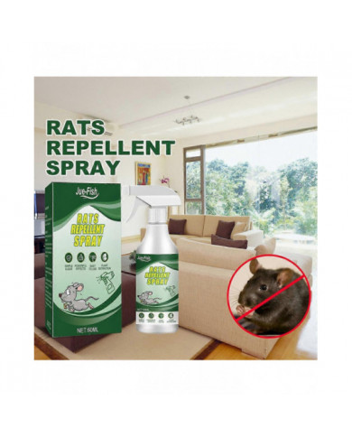 2024 Répulsif pour souris Spray à l’huile de menthe poivrée Formule à base de plantes Répulsif pour rongeurs
