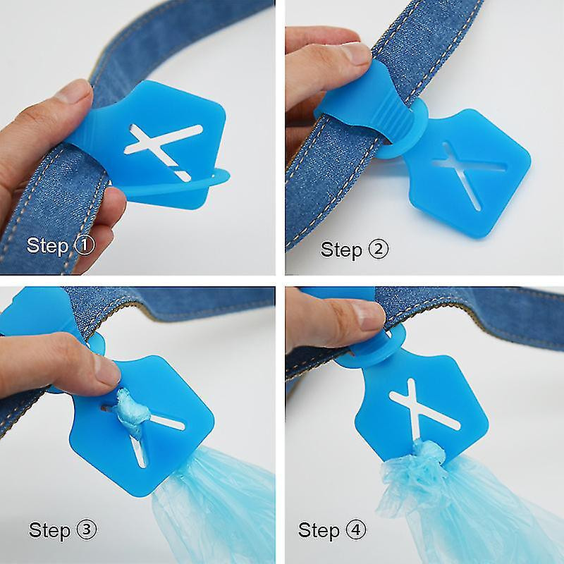 Nouveau Distributeur De Sac À Caca De Chien En Silicone Sac À Caca De Chien Titulaire Sac À Ordures Pour Pour [...]