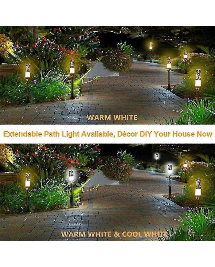 Les lumières de paysage à basse tension peuvent s’étendre aux lumières de chemin à LED, éclairage de paysage 12 [...]