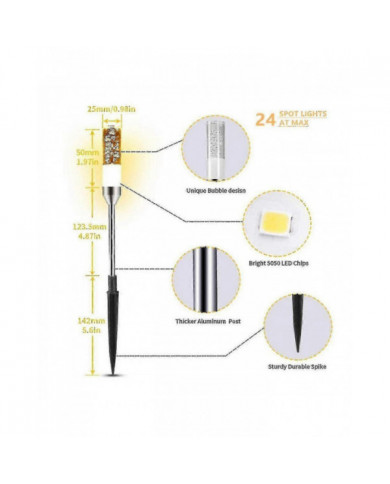 Les lumières de paysage à basse tension peuvent s’étendre aux lumières de chemin à LED, éclairage de paysage 12 [...]