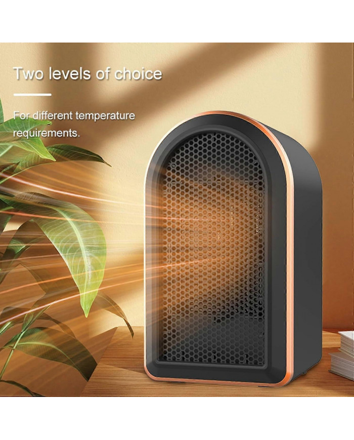 350w Espace USB Alimenté Chauffage Ventilateur Ventilateur Portable Ventilateur Rapide Chauffage Thermostat Maison