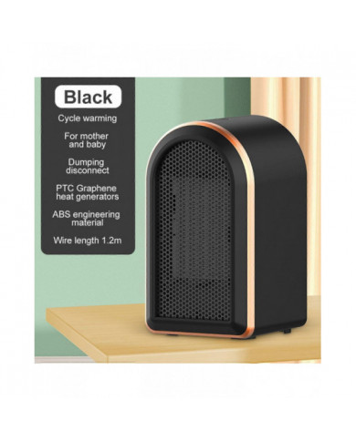 350w Espace USB Alimenté Chauffage Ventilateur Ventilateur Portable Ventilateur Rapide Chauffage Thermostat Maison