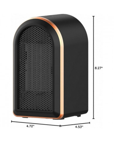 350w Espace USB Alimenté Chauffage Ventilateur Ventilateur Portable Ventilateur Rapide Chauffage Thermostat Maison