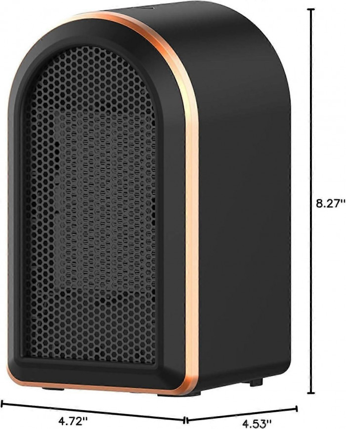 350w Espace USB Alimenté Chauffage Ventilateur Ventilateur Portable Ventilateur Rapide Chauffage Thermostat Maison