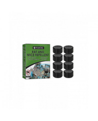 8x Menthe poivrée pour repousser les souris Boule répulsive naturelle pour souris Huile de menthe poivrée [...]