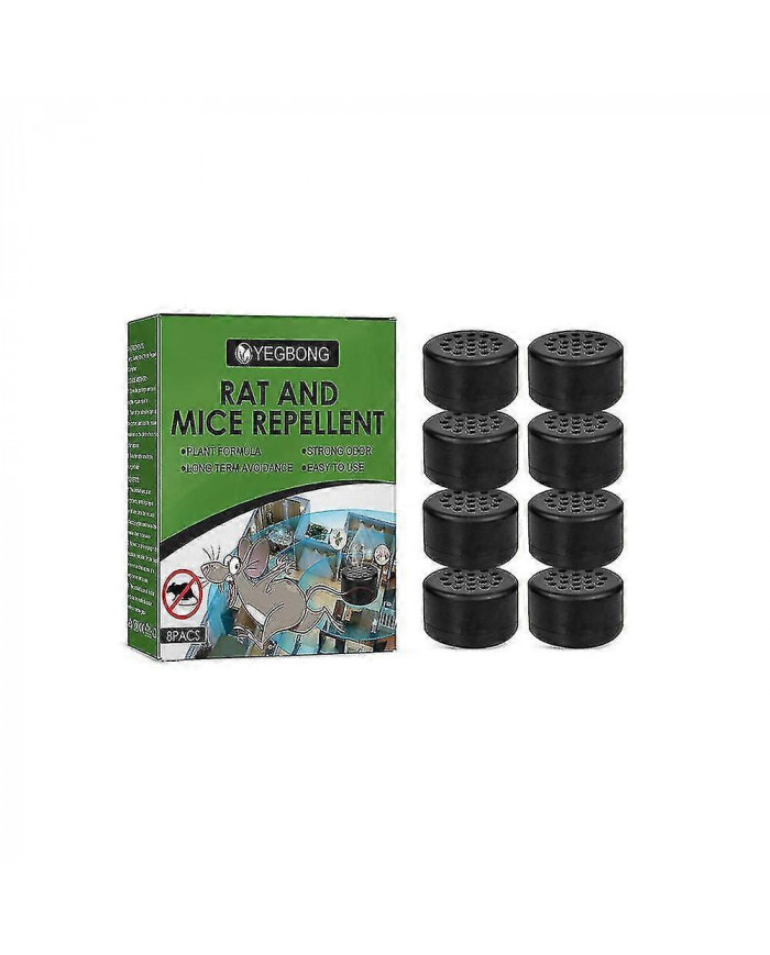 8x Menthe poivrée pour repousser les souris Boule répulsive naturelle pour souris Huile de menthe poivrée [...]