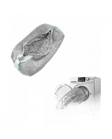 2024 Sac de lavage de chaussures en coton Filet à linge Les fibres moelleuses éliminent facilement la saleté Anti- [...]