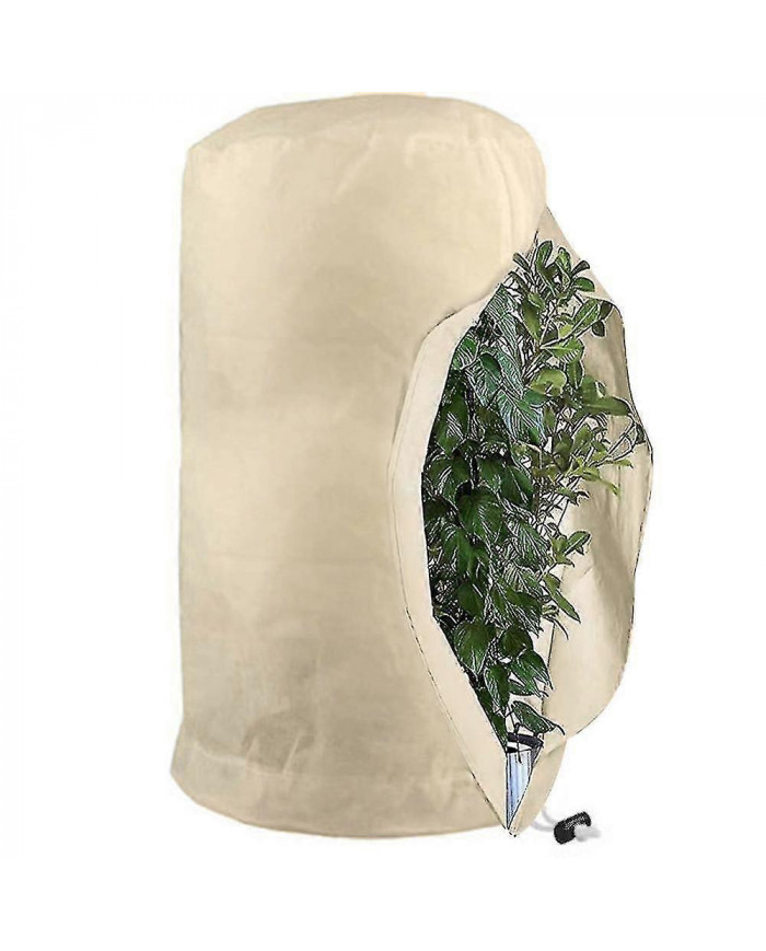 Sacs de protection contre le gel pour les plantes, housse de protection des plantes réutilisable avec cordon, sacs [...]