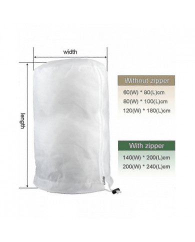 Sacs de protection contre le gel pour les plantes, housse de protection des plantes réutilisable avec cordon, sacs [...]