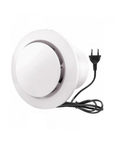 Extracteur d’air 100mm 130m / h 20W, avec clapet anti-retour Ventilateur d’extraction à haut débit d’air, économe [...]