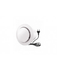 Extracteur d’air 100mm 130m / h 20W, avec clapet anti-retour Ventilateur d’extraction à haut débit d’air, économe [...]