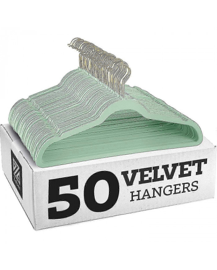 Cintres en velours antidérapants - Cintres de costume (pack de 10)