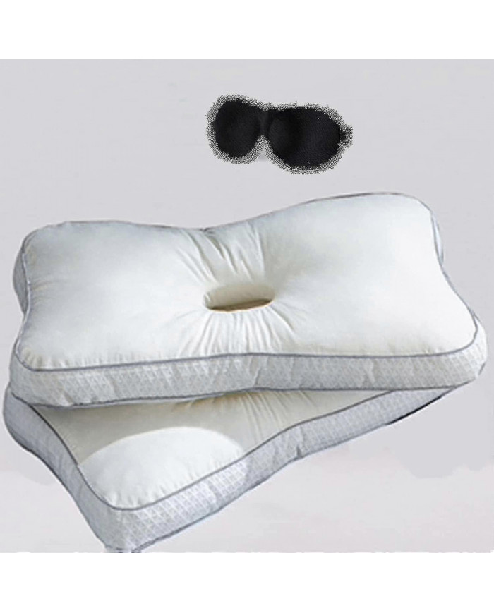 Oreiller perçant pour dormeurs latéraux, Oreillers d’oreille avec trou d’oreille, pour le soulagement de la [...]