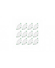 12pcs 7w Blanc Led Downlight Encastré Plafonniers Slim Spot Light