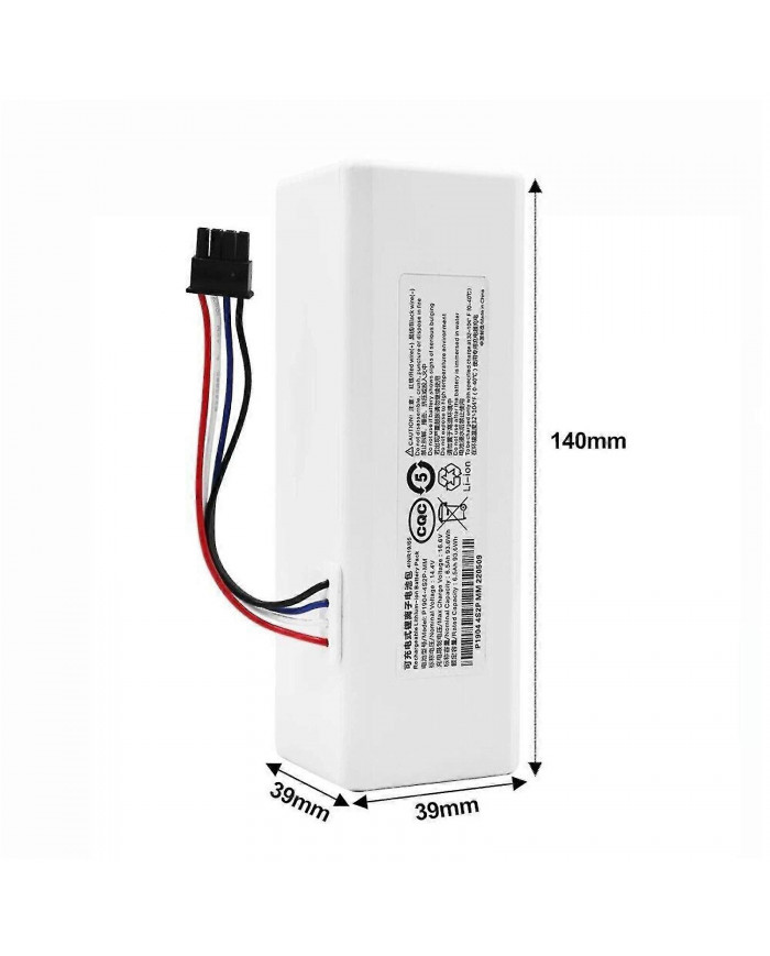 Batterie lithium-ion de remplacement 14,4 V pour aspirateur robot Xiaomi Mijia 1C modèle STYTJ01ZHM