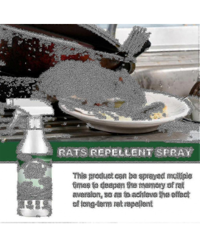 Répulsif pour souris Spray à l’huile de menthe poivrée Formule végétale Répulsif pour rongeurs 60ml -