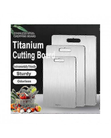 Planche à découper double face en titane planche à découper de cuisine de qualité alimentaire Planche à découper [...]
