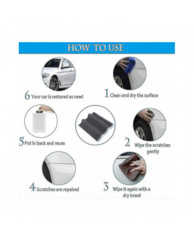 Nano Sparkle Cloth, Nano Sparkle Cloth pour les rayures de voiture, Tissu d’élimination des rayures de voiture [...]