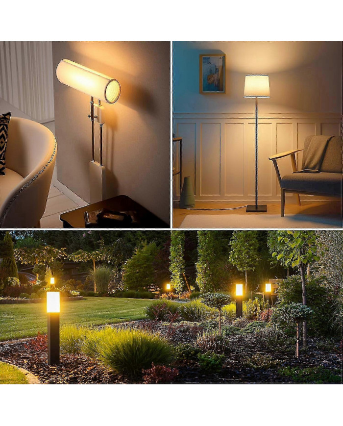 Pack de 6 ampoules halogènes R7s 118mm 230w dimmable 230v 4650lm 2800k blanc chaud économie d’énergie tungstène [...]