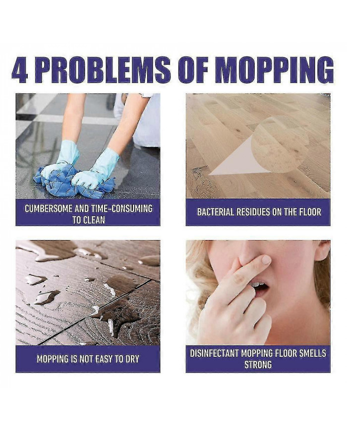 3pcs Nettoyant De Sol Pour Tous Les Aspirateurs Robots Et Vadrouille, Solution Liquide De Nettoyage Des Sols [...]