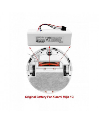 Batterie lithium-ion de remplacement 14,4 V pour aspirateur robot Xiaomi Mijia 1C modèle STYTJ01ZHM