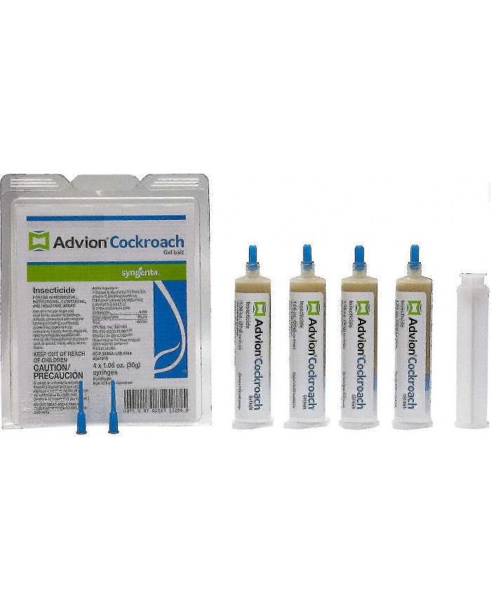 Appât en gel pour cafards, Gram Tube Cockroach Control (Brun 30g)-4pcs