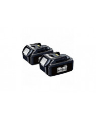 Pack de 2 compatible avec Makita 18v batterie 6.0 Ah Lxt Li-ion BL1850B BL1830B BL1860B Sans Fil, 100% Ne