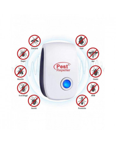 Ultrasons insecte rongeur répulsif 6 Pack, Répulsif électronique d’intérieur, Ifor Moustiques / cafards / souris / [...]